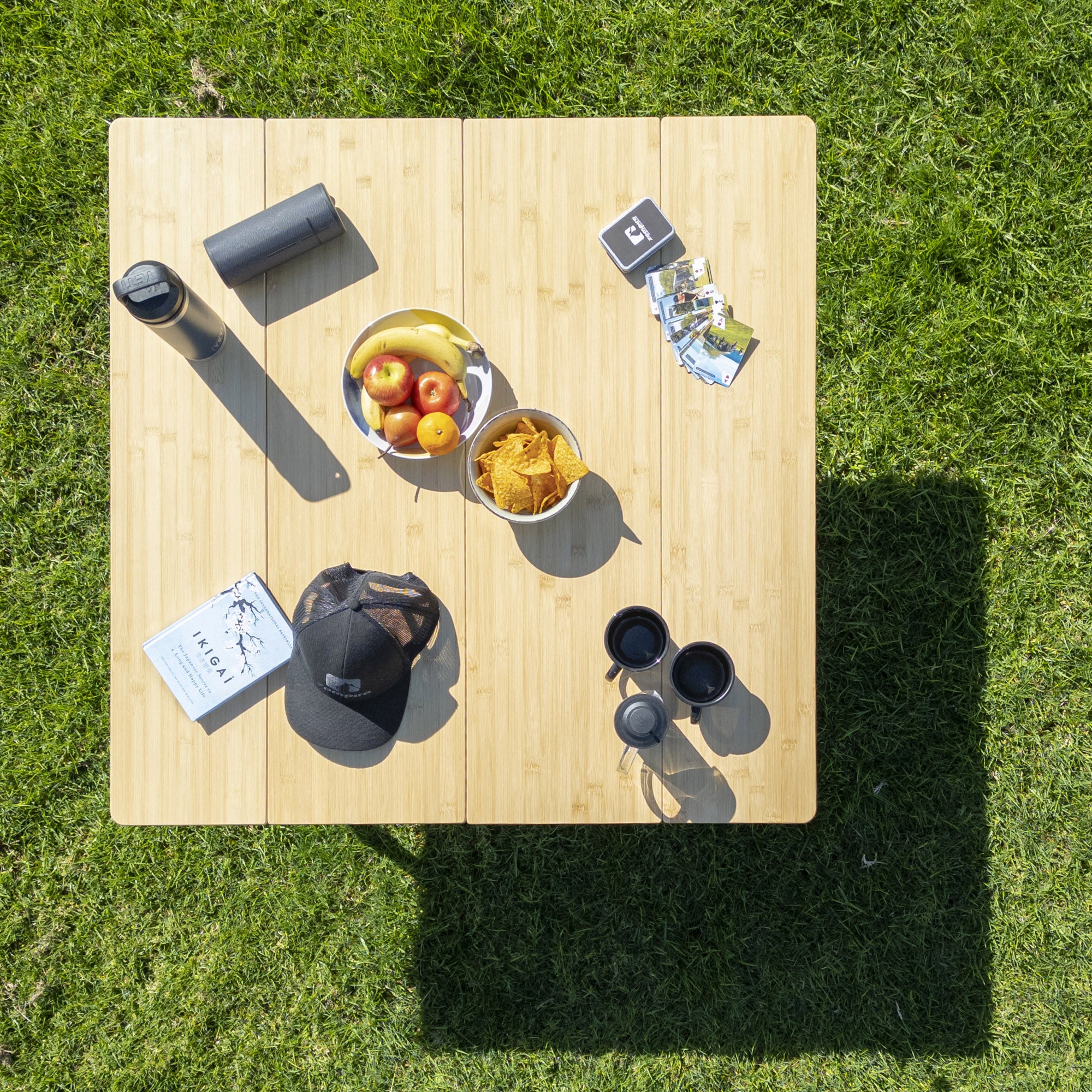 Kitpac Pro X-Large Bamboo Camp Table