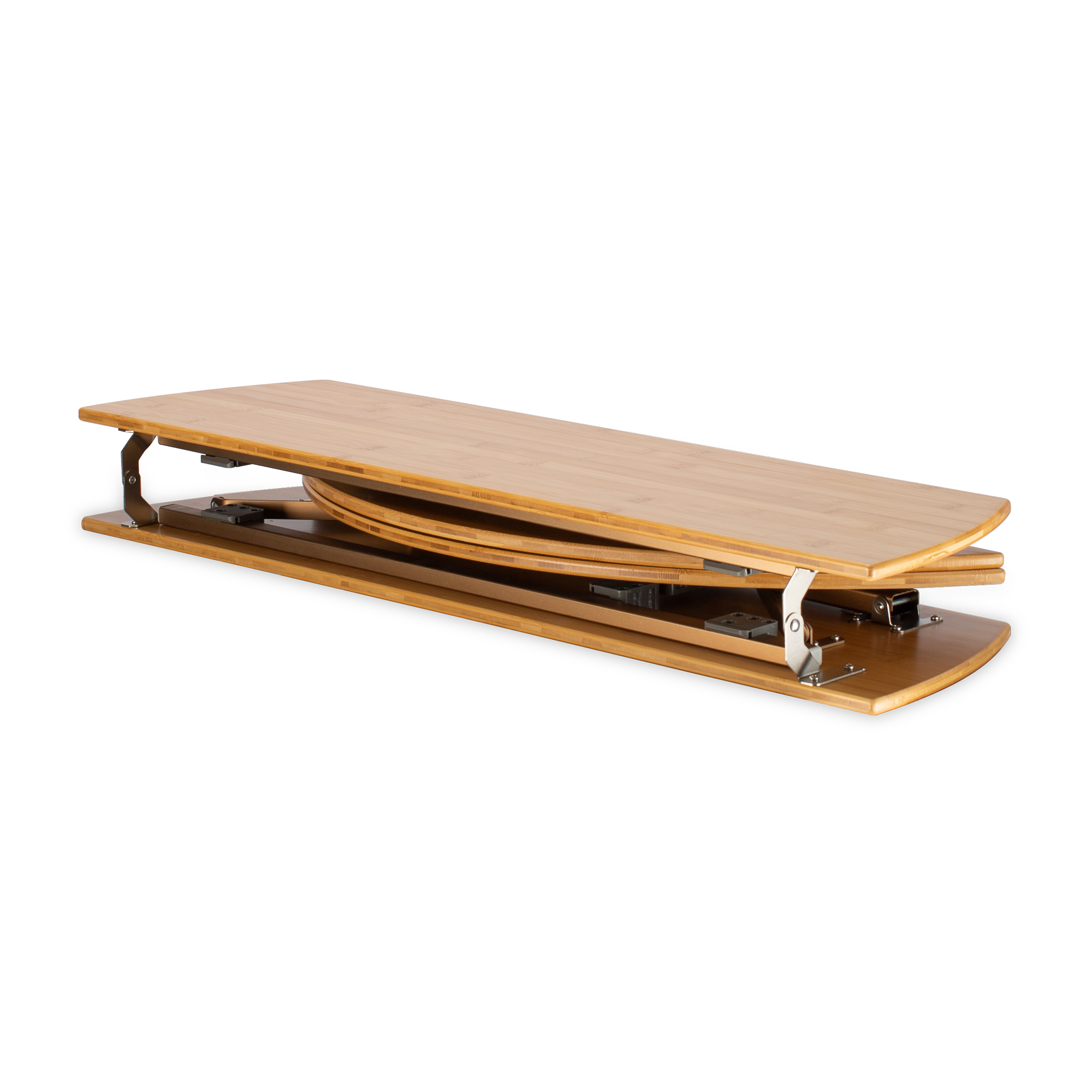 Kitpac Round V2 Bamboo Camp Table