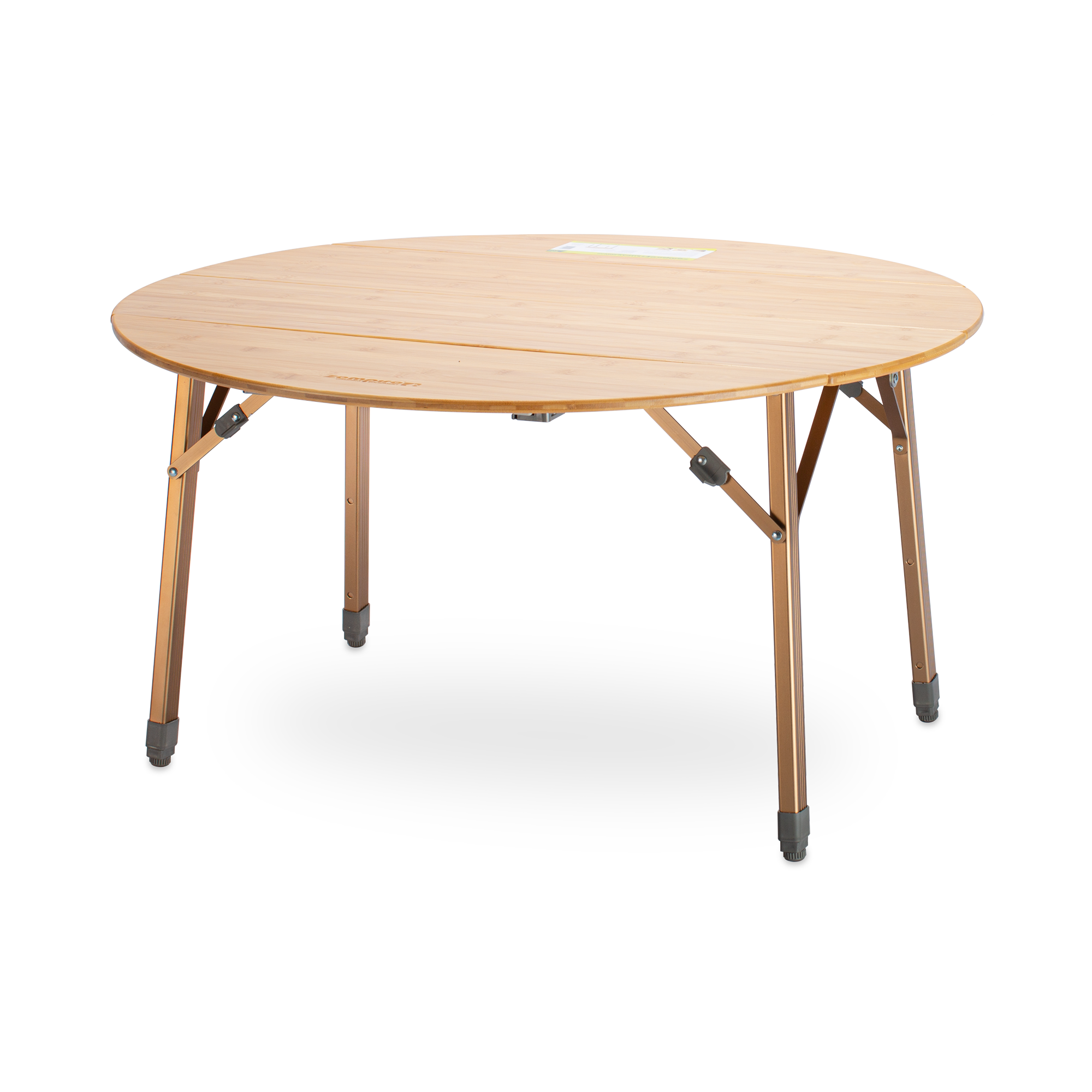 Kitpac Round V2 Bamboo Camp Table