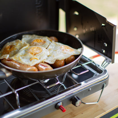 2 Burner Deluxe Wide Camp Stove