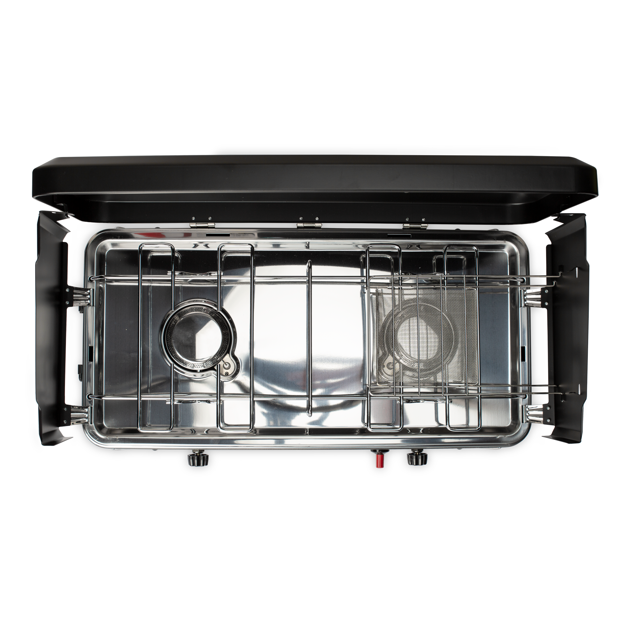 2 Burner Deluxe Wide Camp Stove