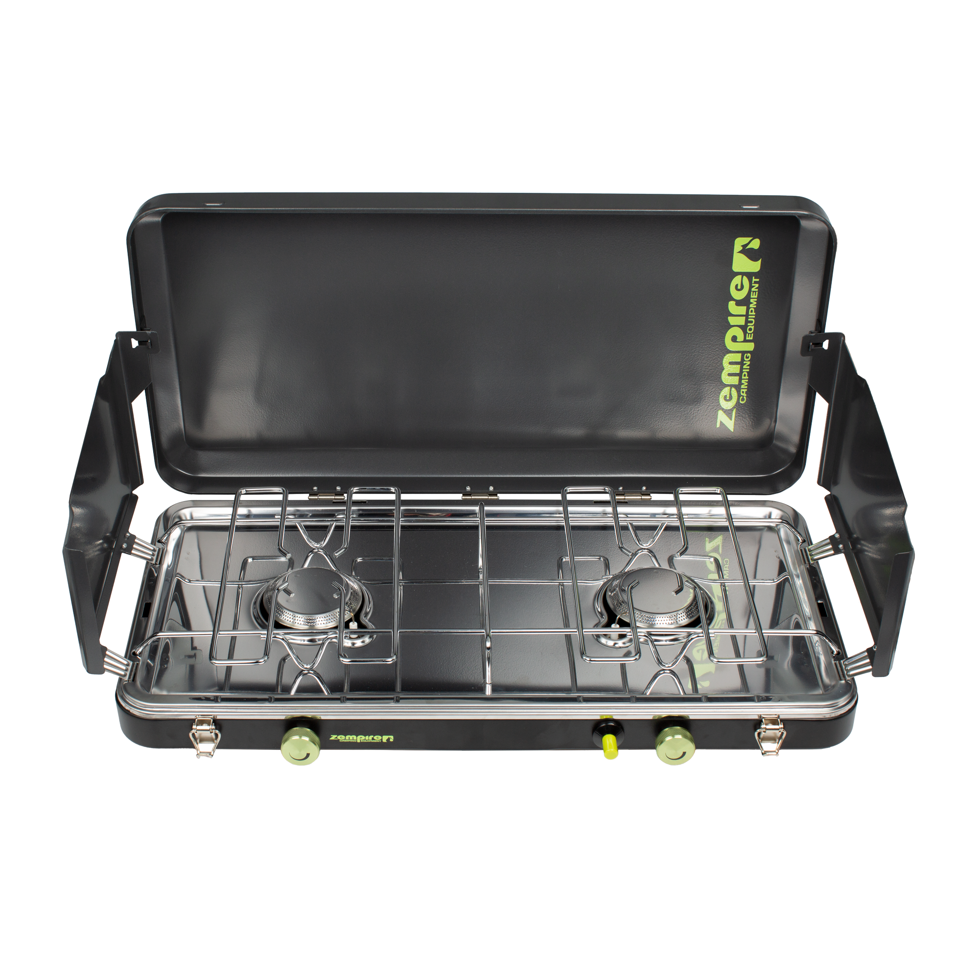 2 Burner Deluxe Wide Camp Stove
