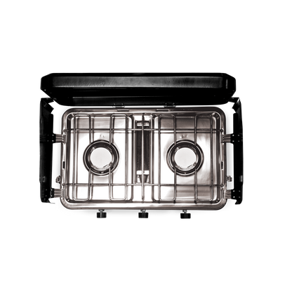 2 Burner Deluxe & Grill Camp Stove