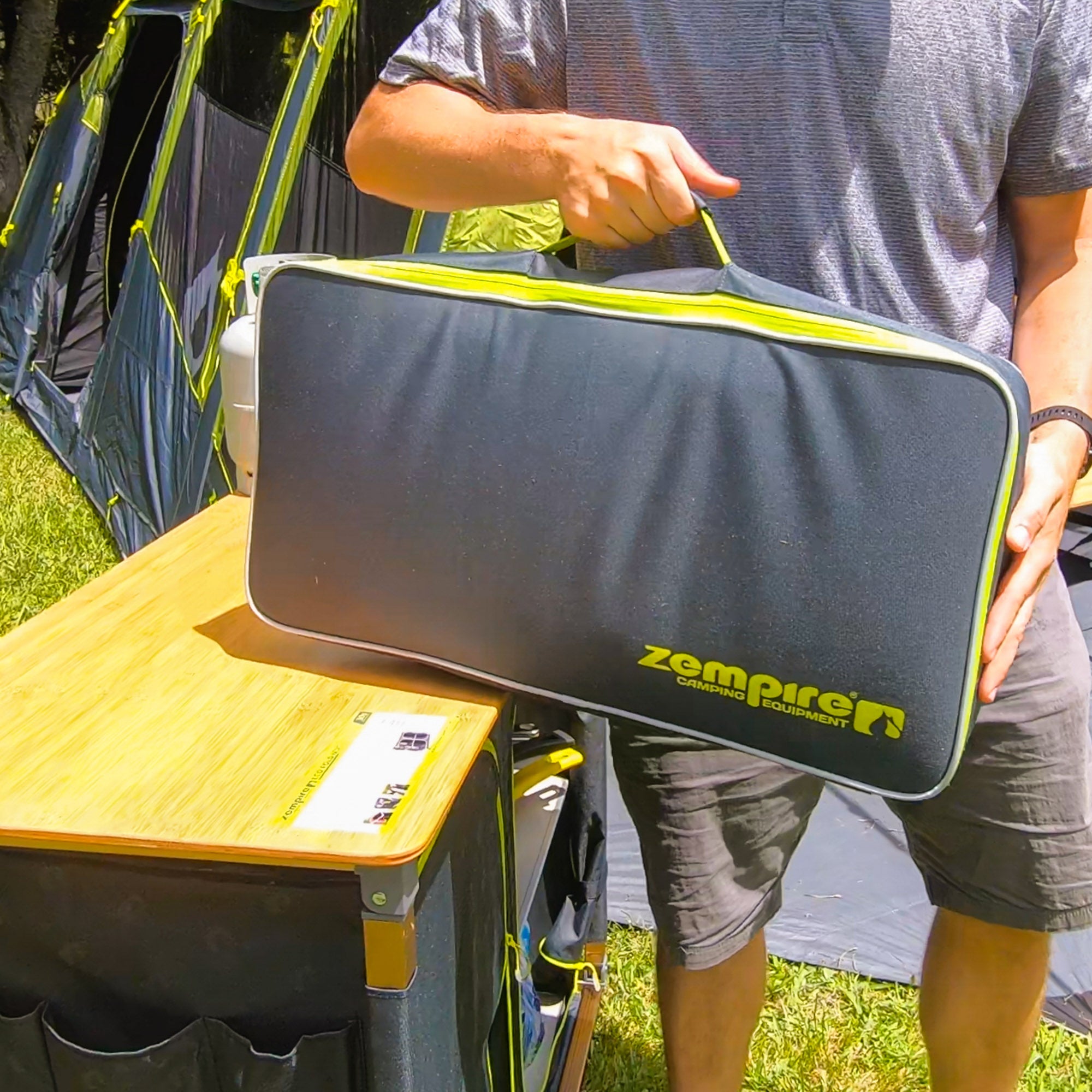Deluxe Wide Camp Stove Carry Case