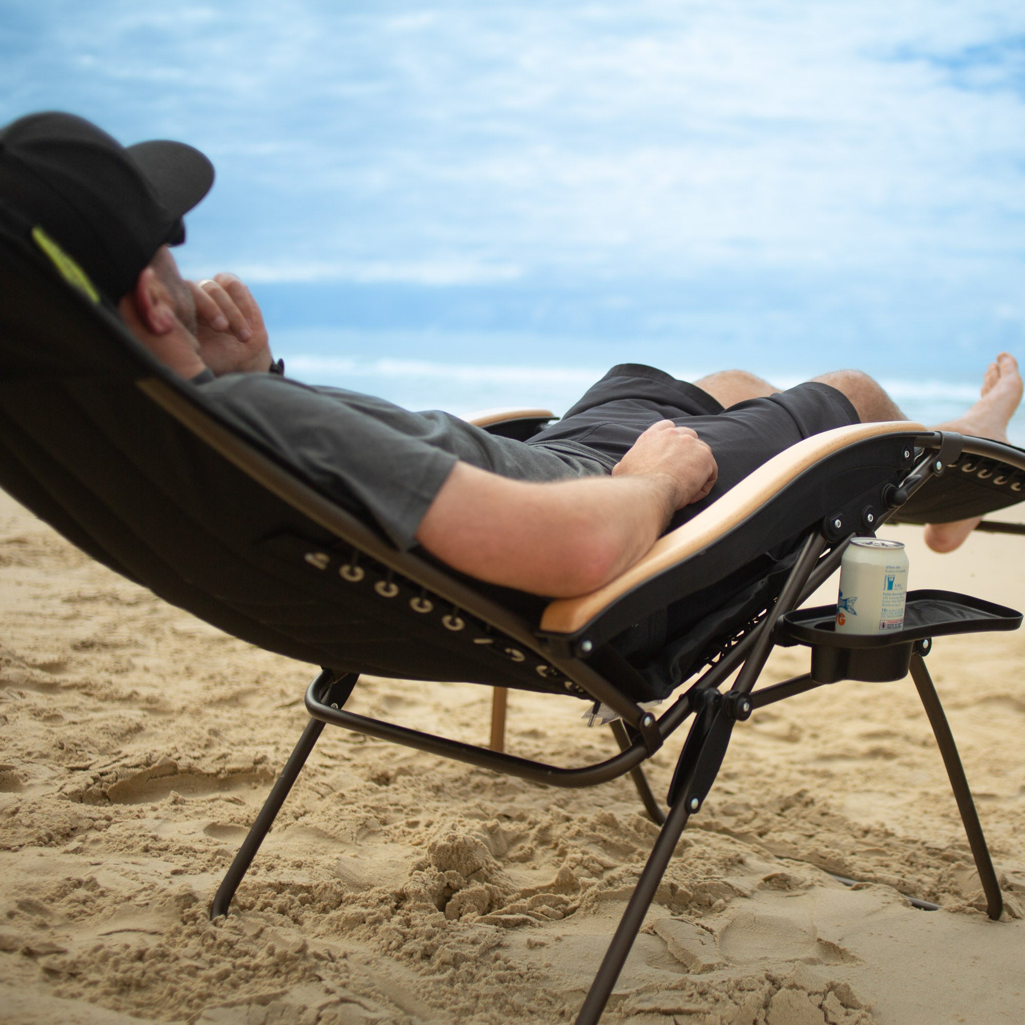 Halo Lounger Reclining Camp Chair