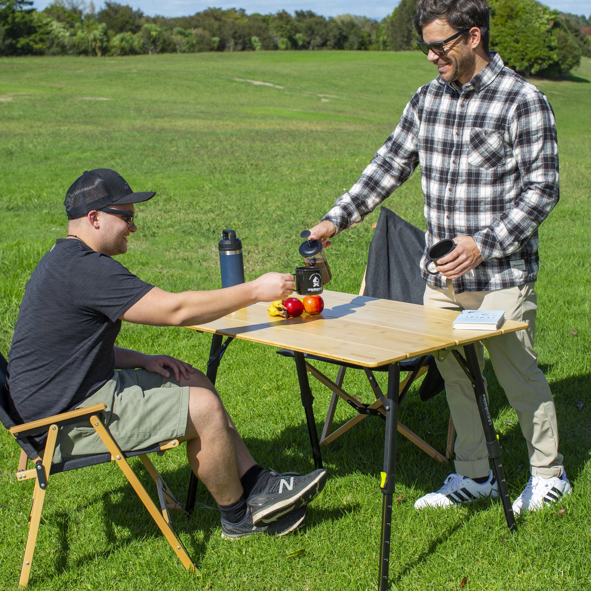 Kitpac Pro Large Bamboo Camp Table