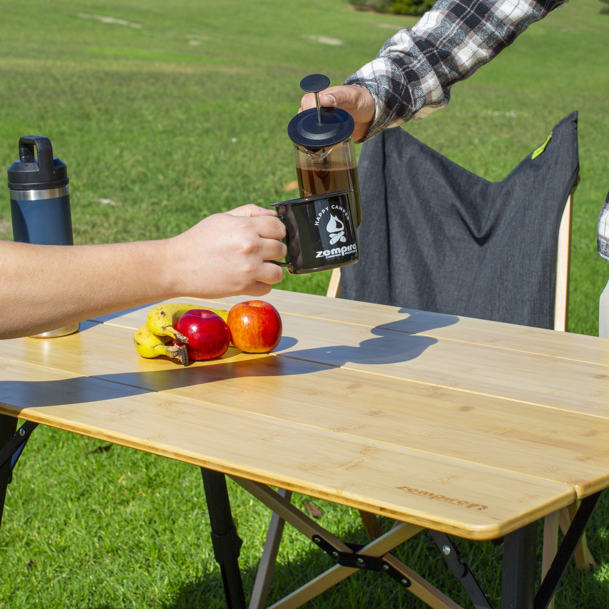 Kitpac Pro Large Bamboo Camp Table