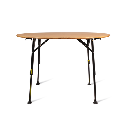 Kitpac Pro Round Bamboo Camp Table