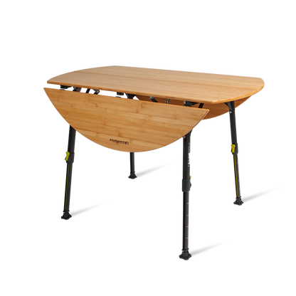 Kitpac Pro Round Bamboo Camp Table