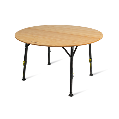 Kitpac Pro Round Bamboo Camp Table