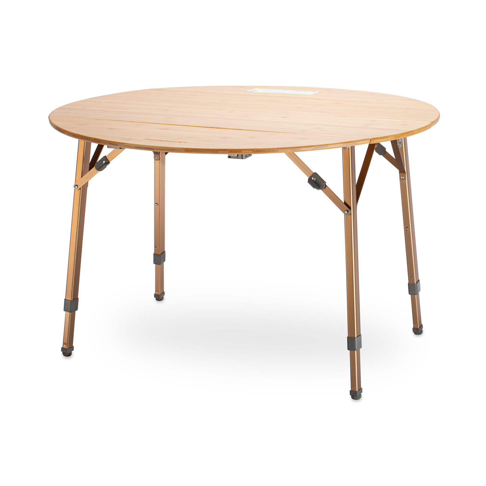 Kitpac Round V2 Bamboo Camp Table