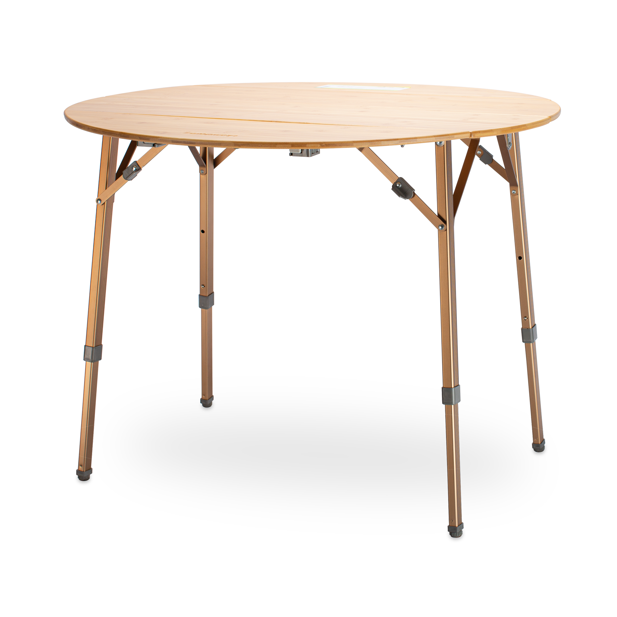 Kitpac Round V2 Bamboo Camp Table