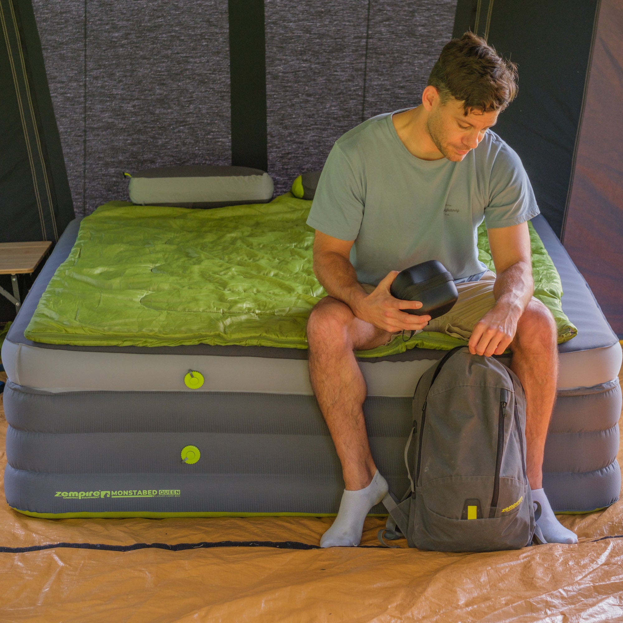 Monstabed Queen Camp Mattress