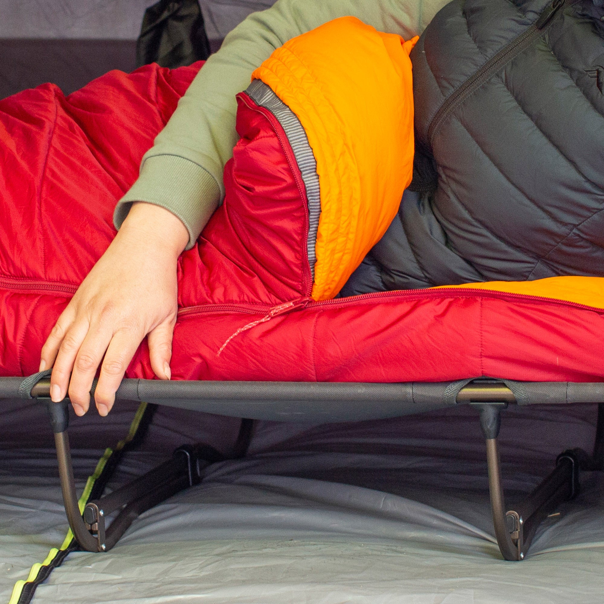 W Leg V2 Camp Cot / Stretcher