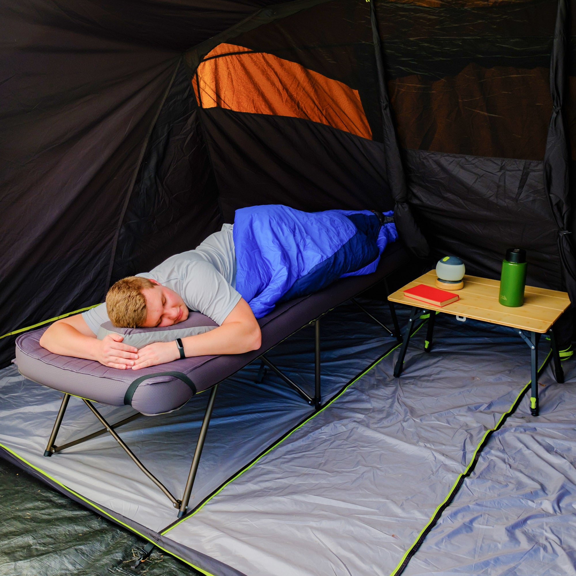 Z Leg Single Camp Cot Stretcher